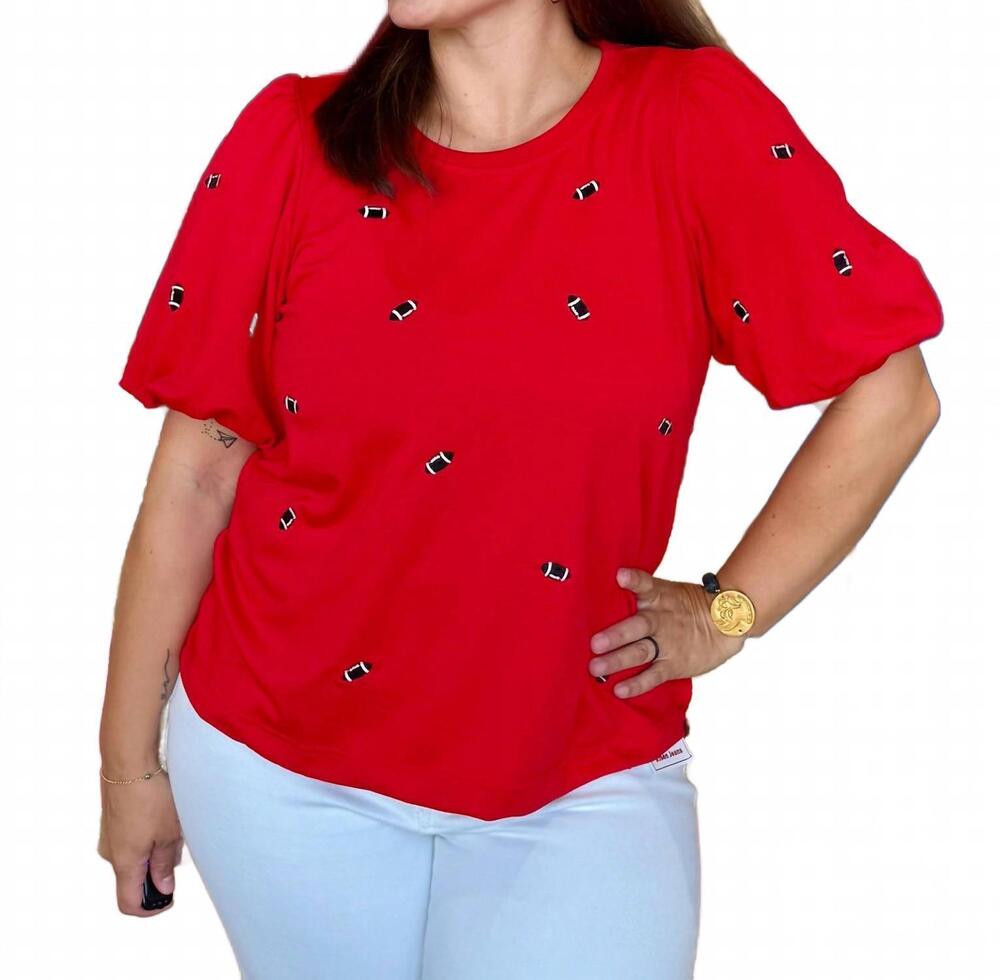 NEW MARY SQUARE tina top in red black - Picture 4 of 4